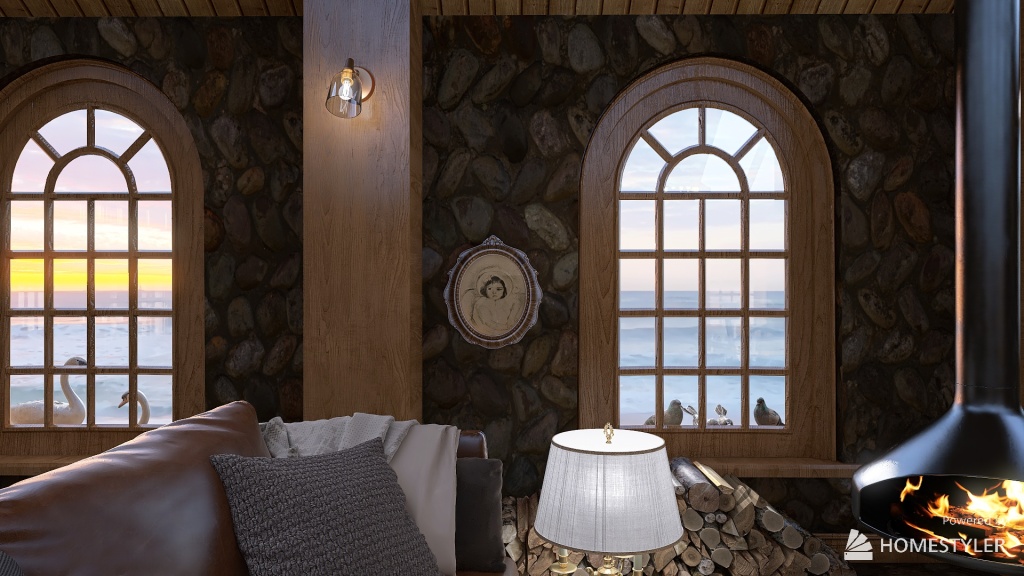 Anywhere cabin 3d design renderings