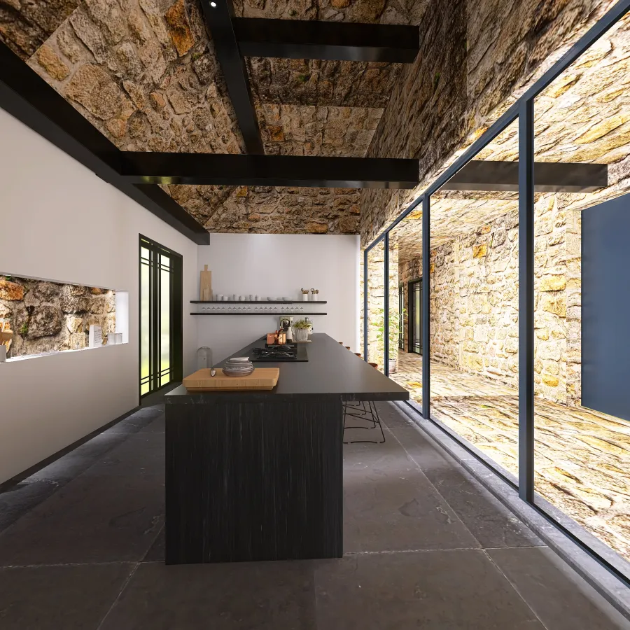 Barn home 3d design renderings