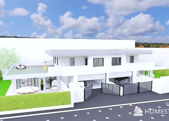 Casa Sombreno progetto 2023 Design Rendering