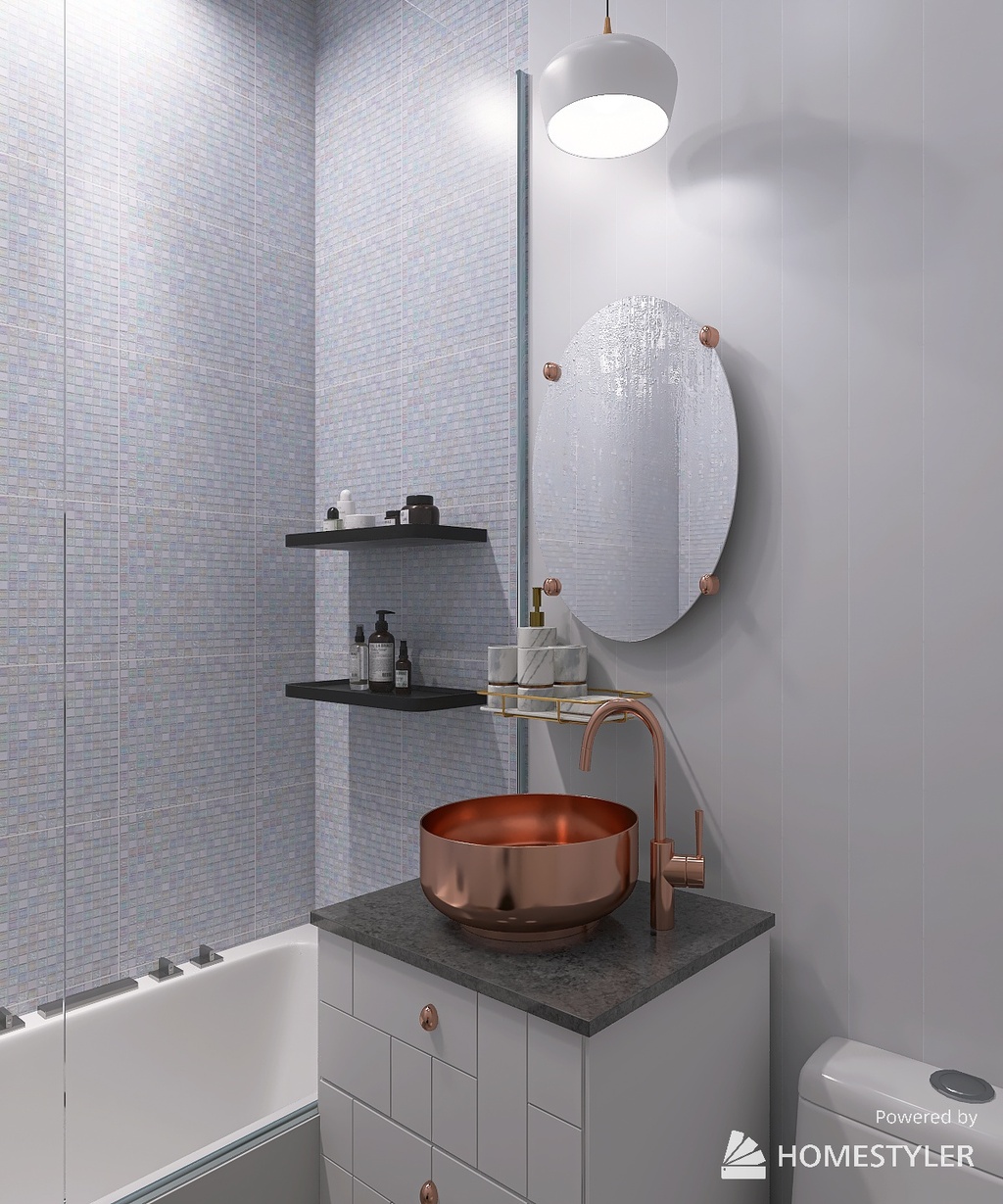 Bathroom 3d design renderings