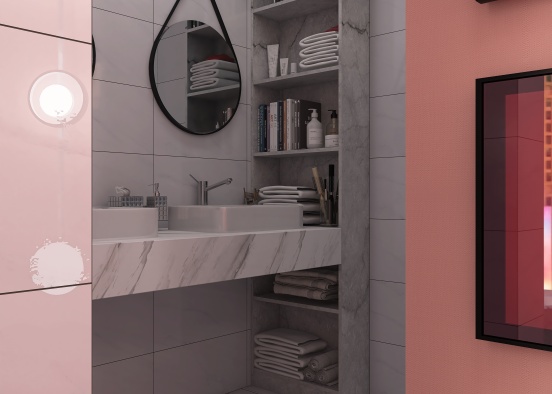Kylie Jenner (inspired)_Bathroom Design Rendering