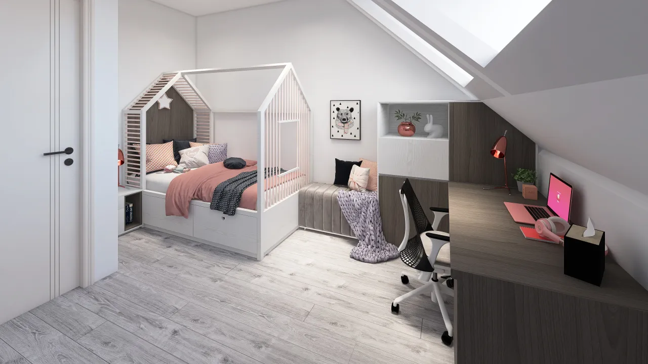 KidsRoom 3d design renderings