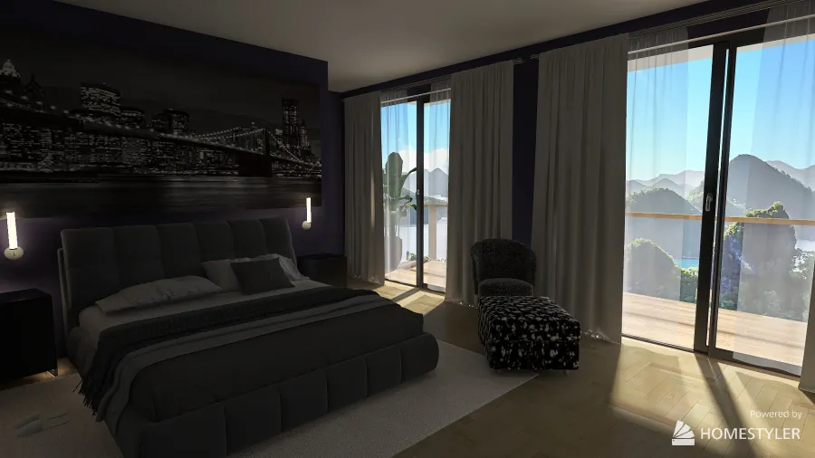 Kuća uz more 3d design renderings