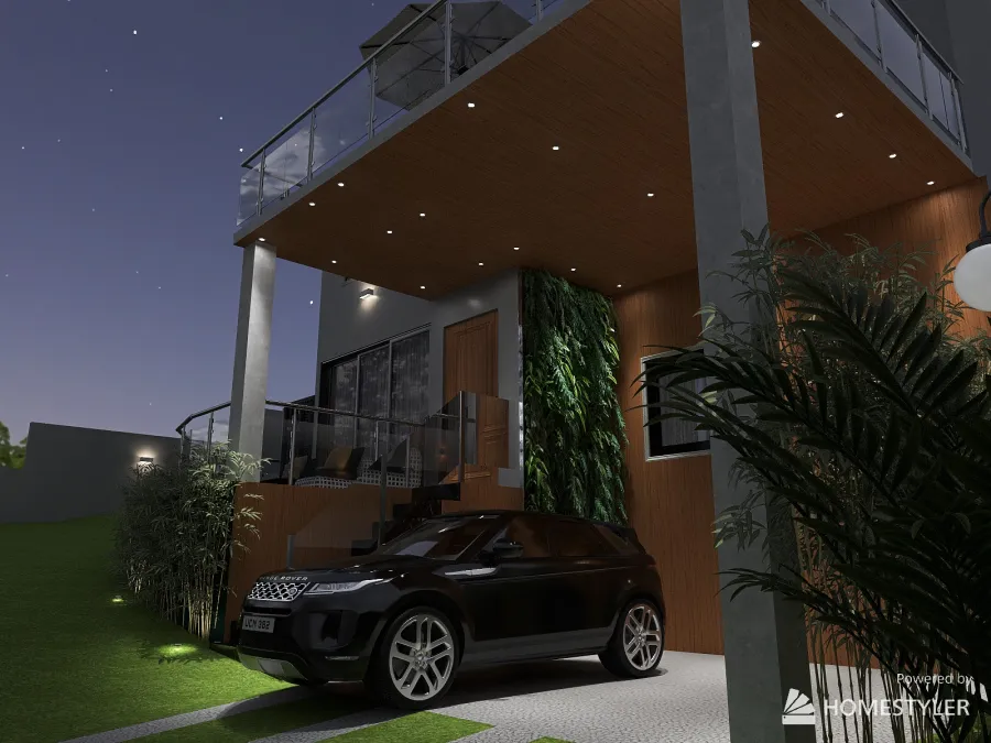 Residência Santa Teresa 3d design renderings