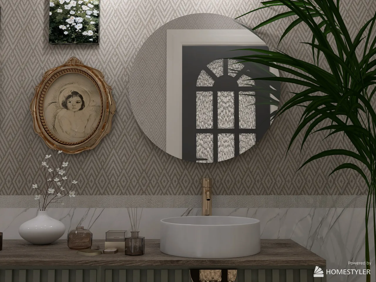 Bathroom 3d design renderings