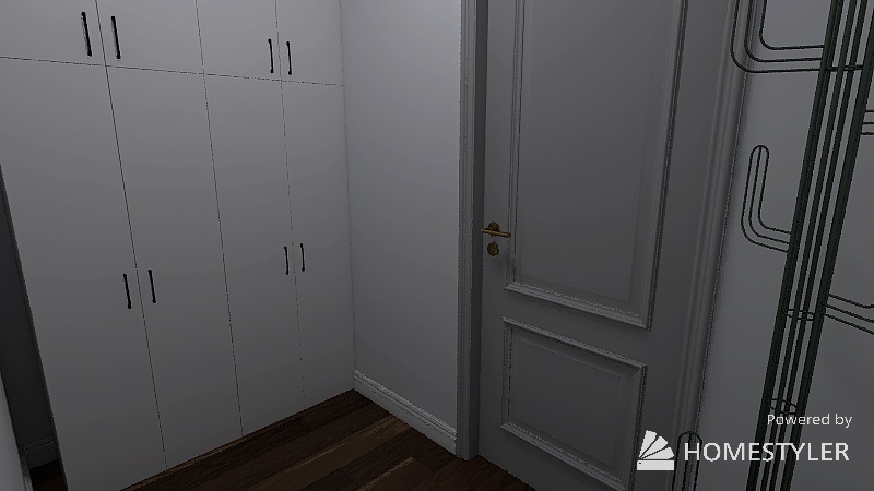 Closet/Wardrobe 3d design renderings
