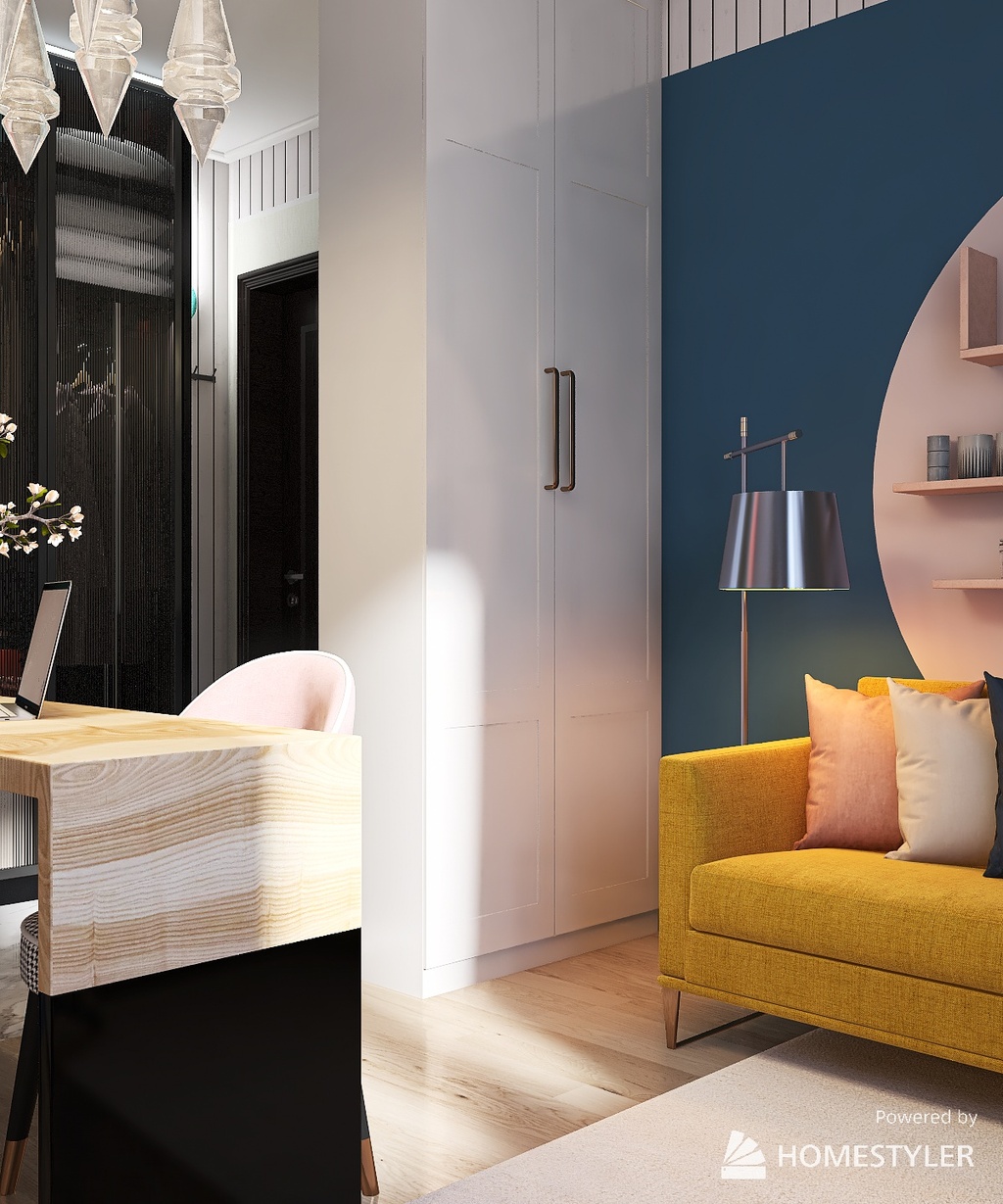 Living Room 3d design renderings