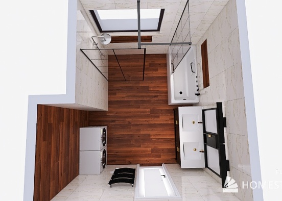 Nekulova bathroom Design Rendering