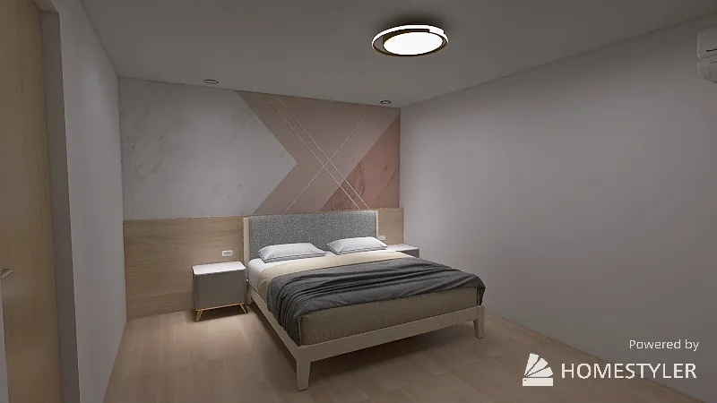床頭變更 3d design renderings