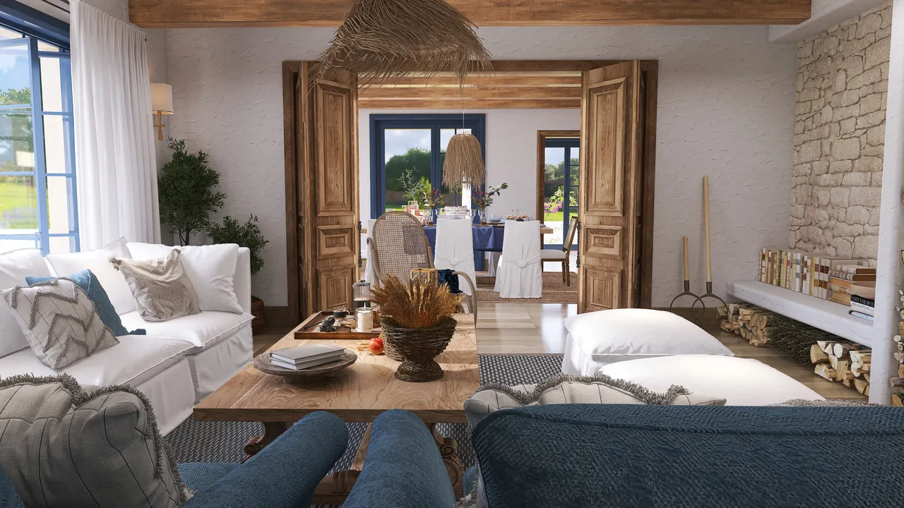 LivingRoom 3d design renderings