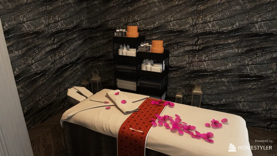 Massage Room1 3d design renderings