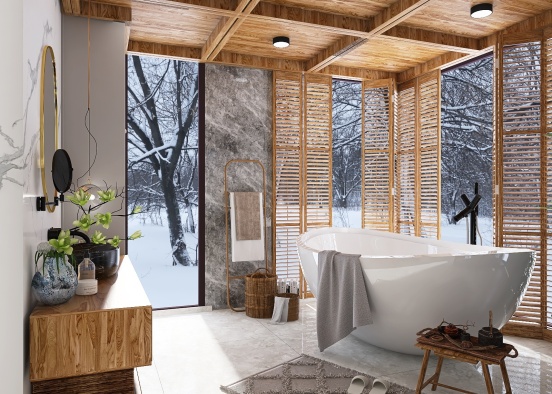 Home spa Design Rendering