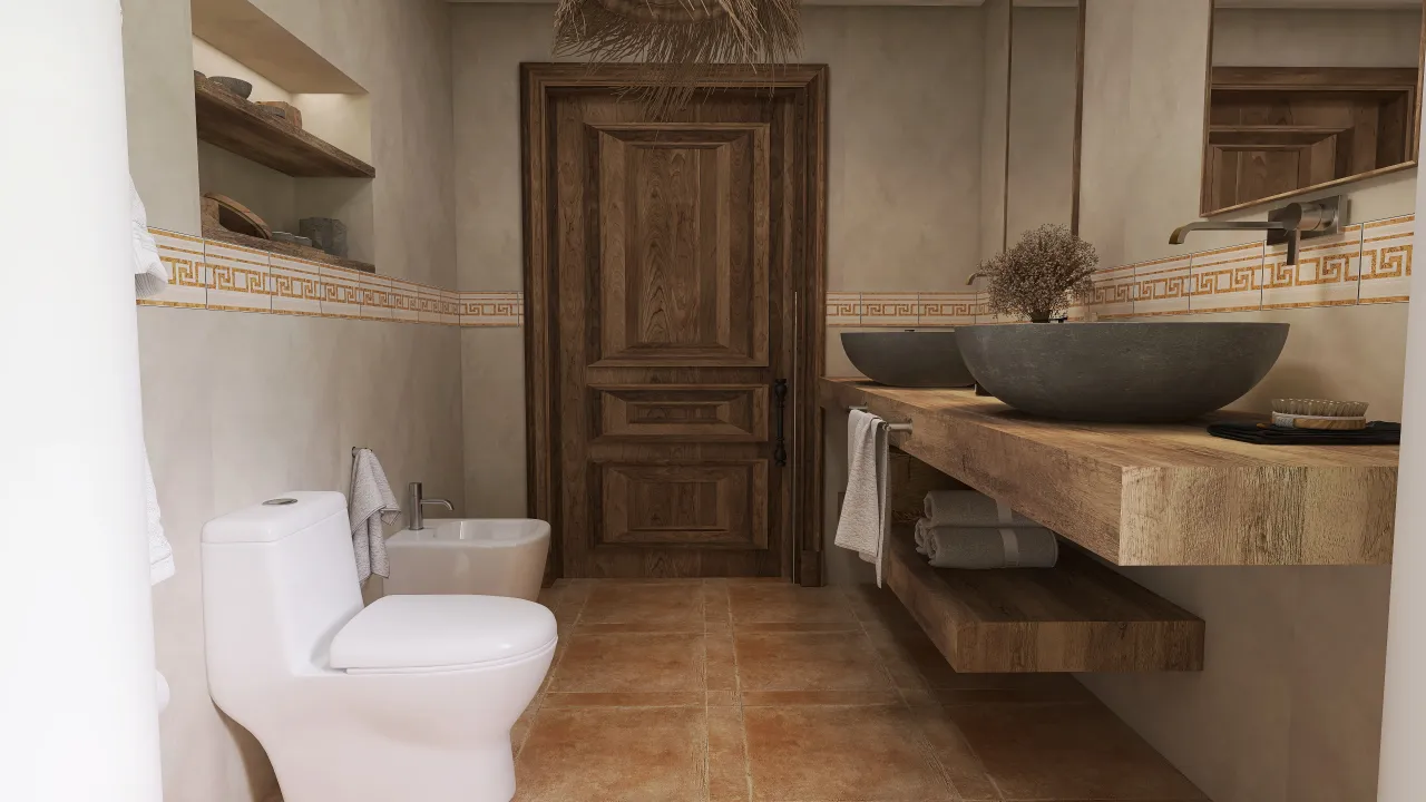 Bathroom 3d design renderings