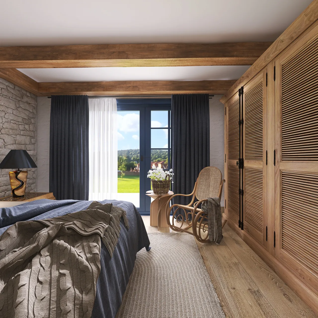 MasterBedroom 3d design renderings