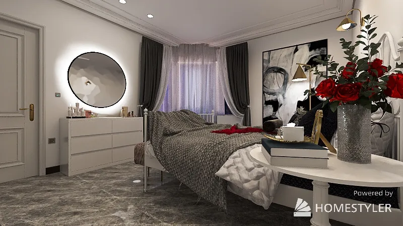 Bedroom 3d design renderings