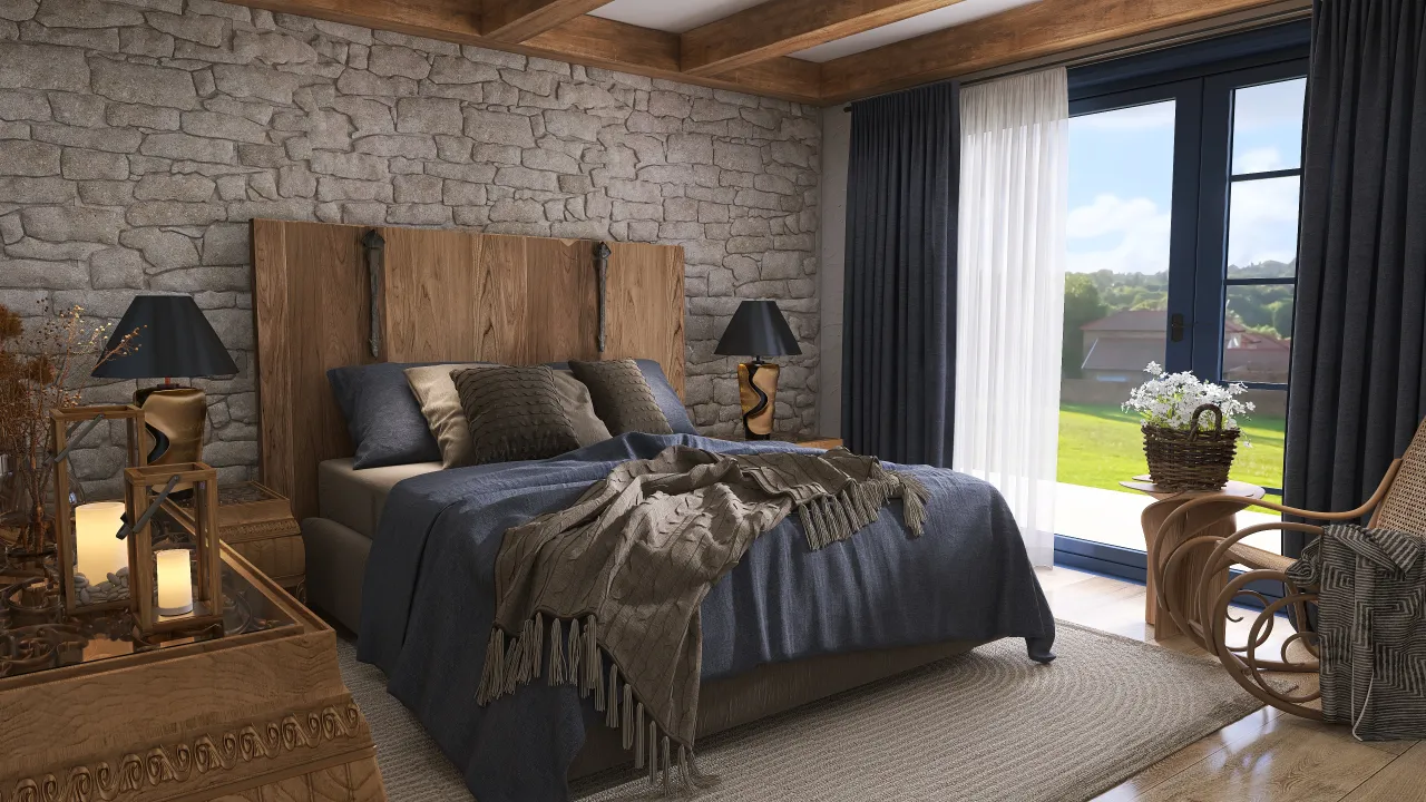 MasterBedroom 3d design renderings