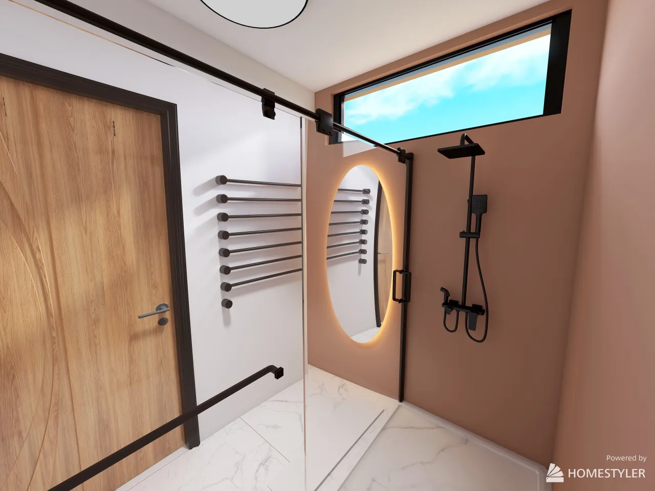 segundo piso de casa de muestra 2 3d design renderings