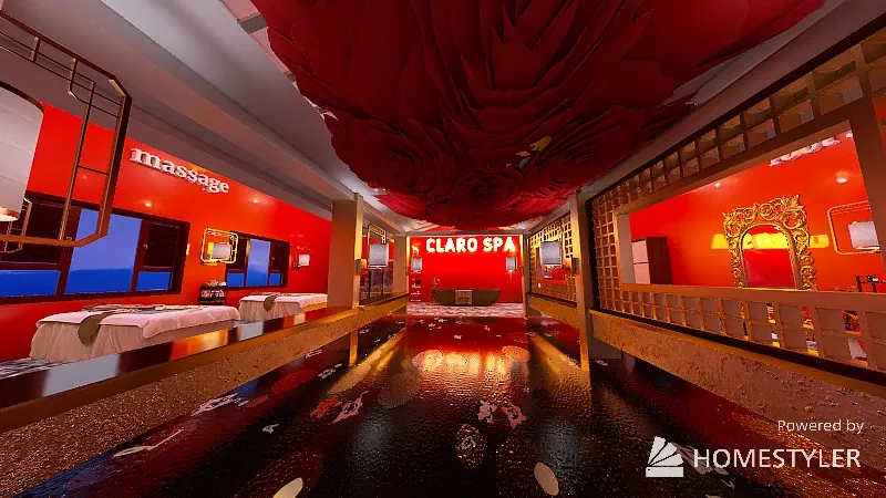 Stylish Spa Clariz Guardian 3d design renderings