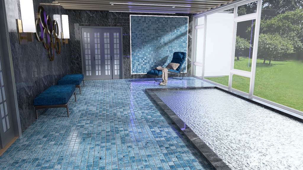 Home Spa Suite 3d design renderings