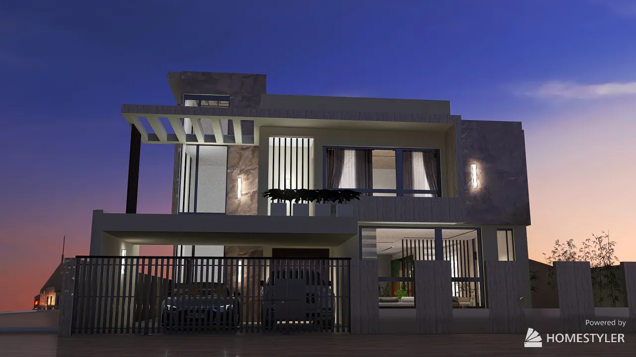 Option 3 Col Nayyer DHA Residence 3d design renderings