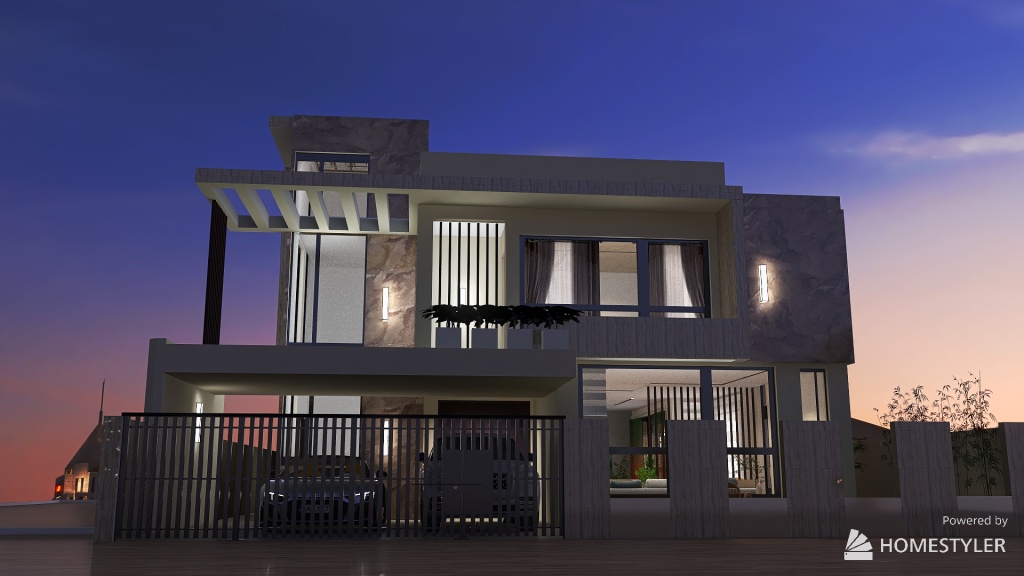Option 3 Col Nayyer DHA Residence 3d design renderings