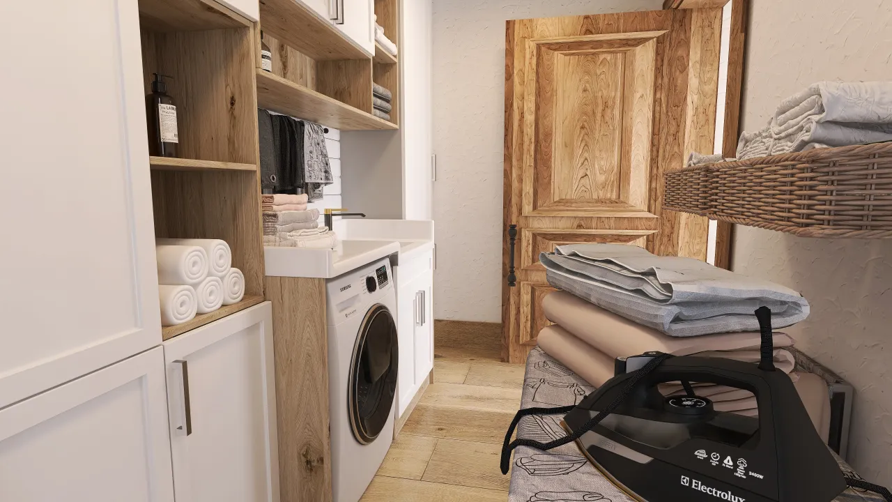 LaundryRoom 3d design renderings