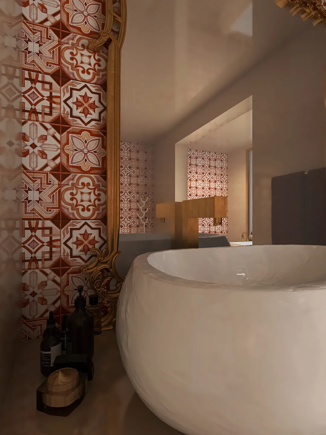 Kuzco_Bathroom 3d design renderings