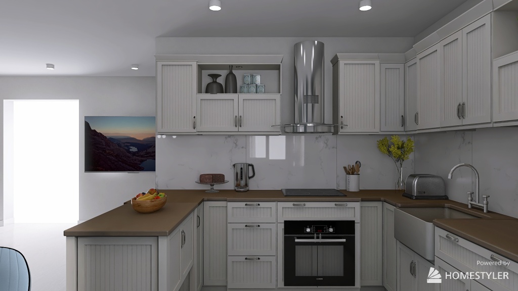 кухня для Карины 3d design renderings