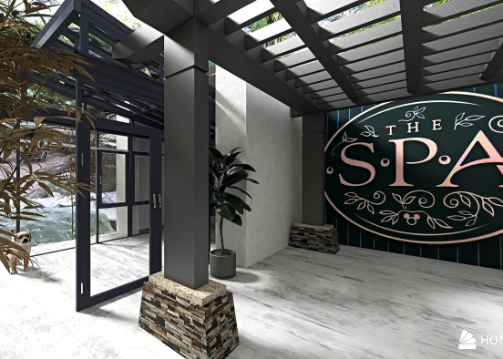 THE SPA - in the woods Design Rendering
