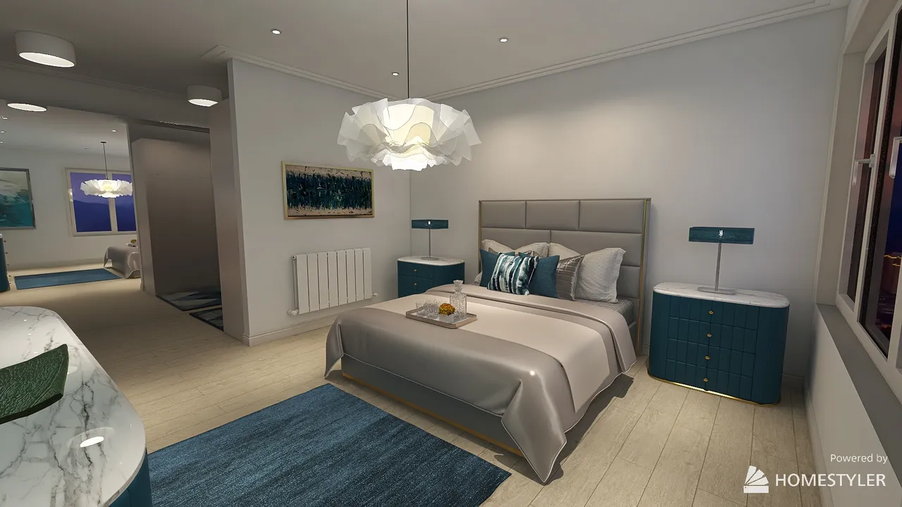 Bedroom 3d design renderings