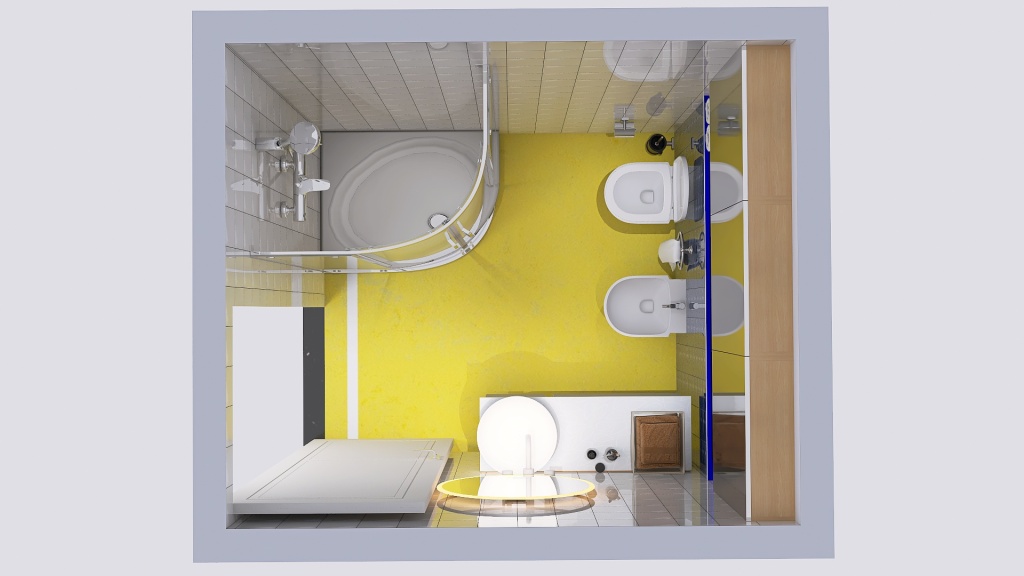 Moroccan style bathroom 3d design renderings