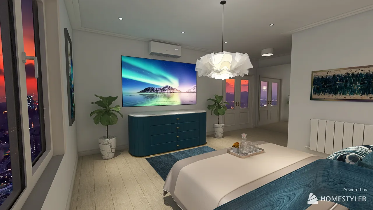 Bedroom 3d design renderings