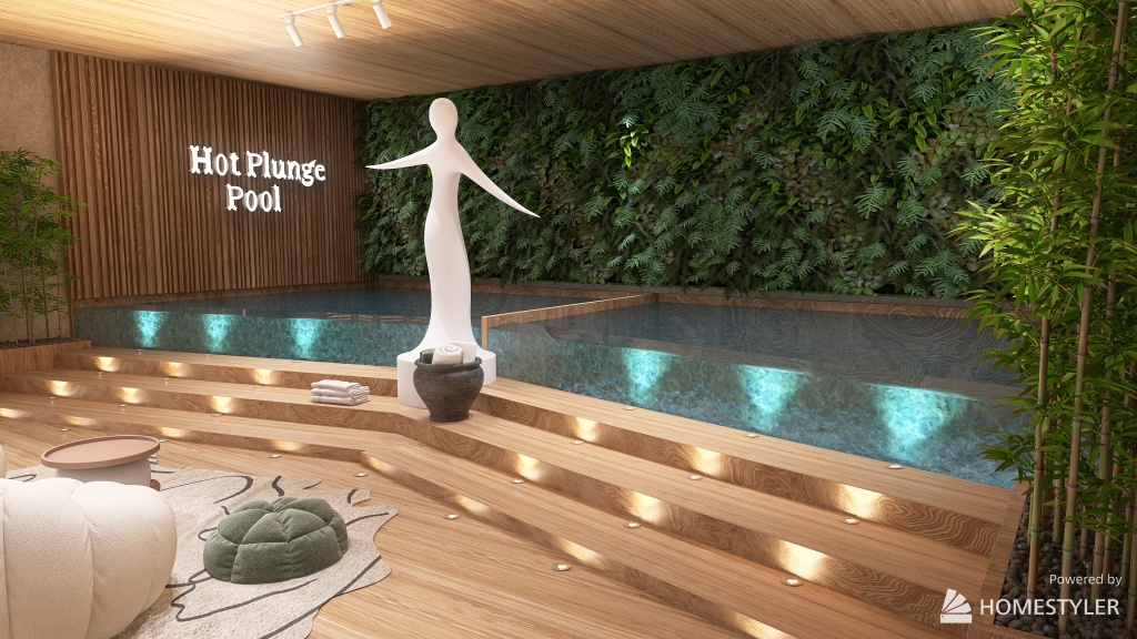 Spa Resort 3d design renderings