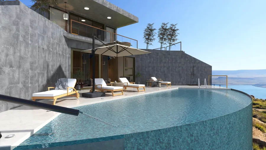 Casa Rotonda 3d design renderings