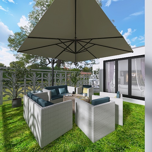 Mini Villa With Private Pool 3d design renderings