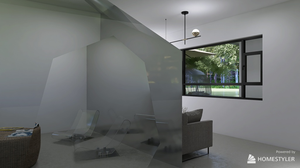 industrial house 3d design renderings