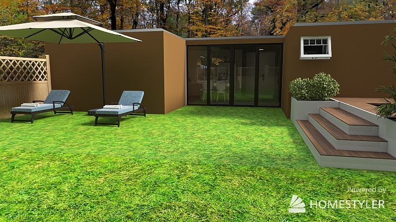 Casa familiar 3d design renderings