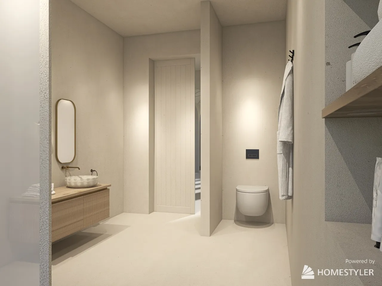 Bathroom 3d design renderings