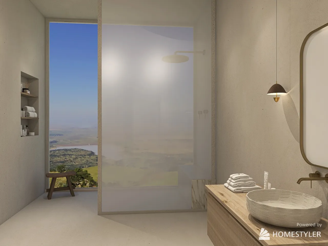 Bathroom 3d design renderings