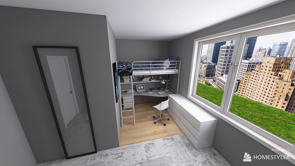 Bedroom1 3d design renderings