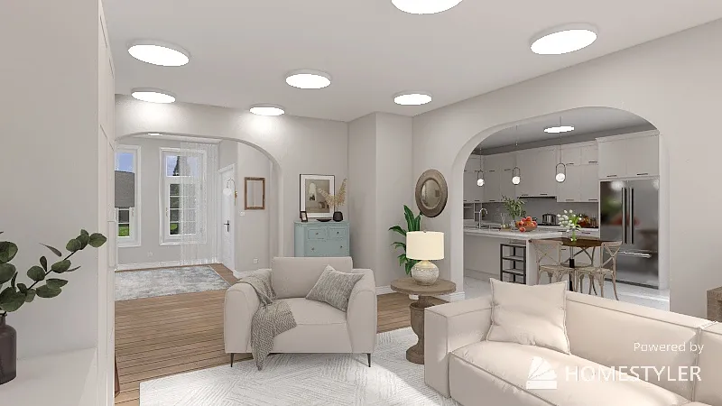 neutral house 3d design renderings