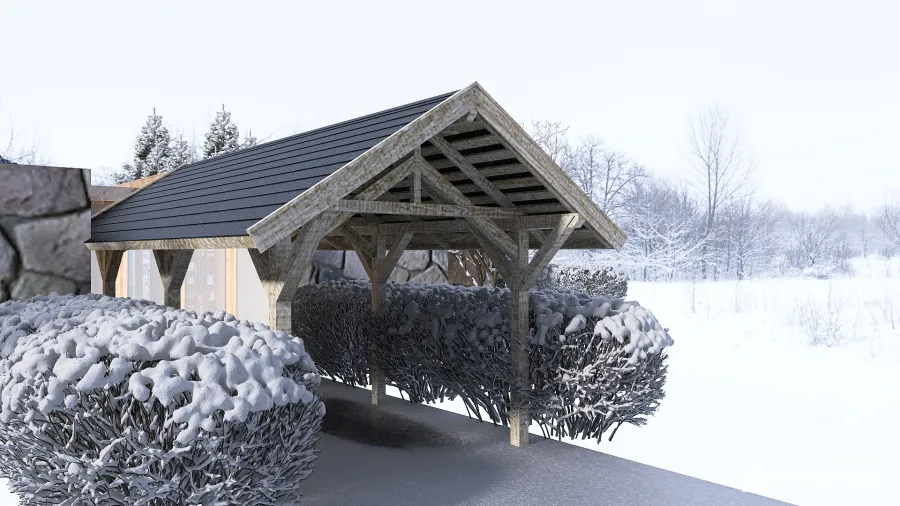 Rocky Mountain Retreat 3d design renderings
