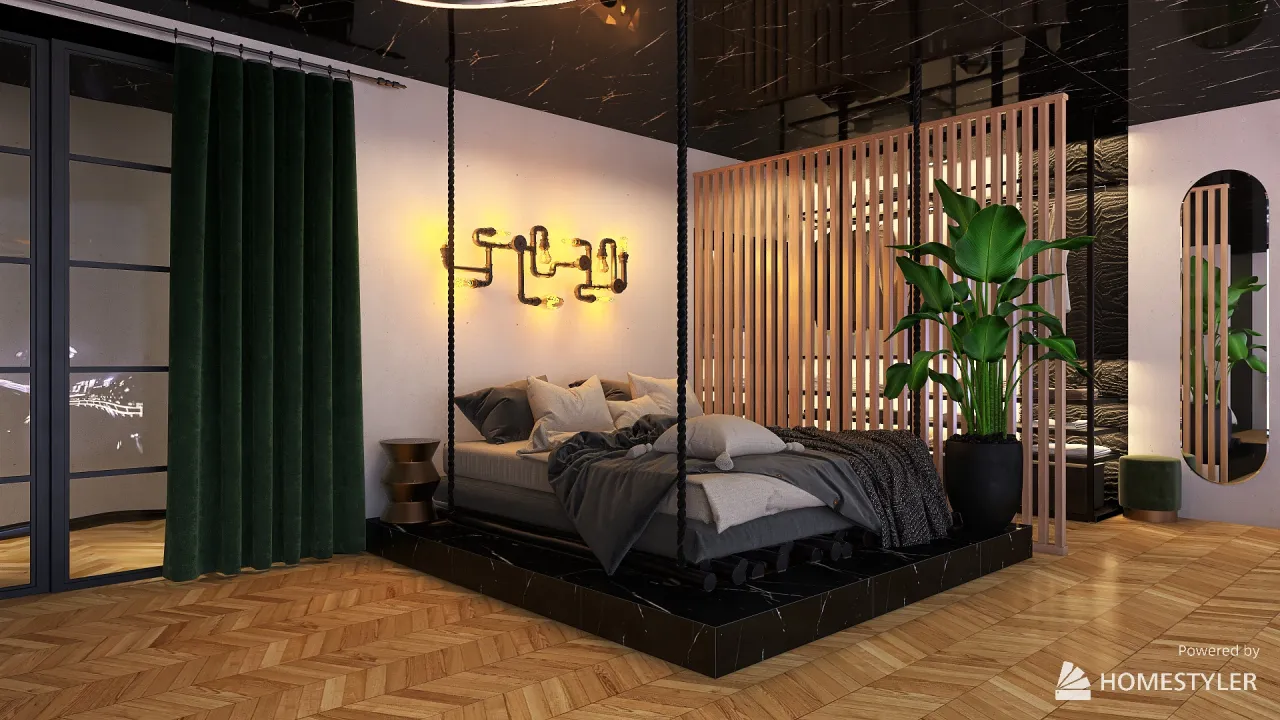 MasterBedroom 3d design renderings