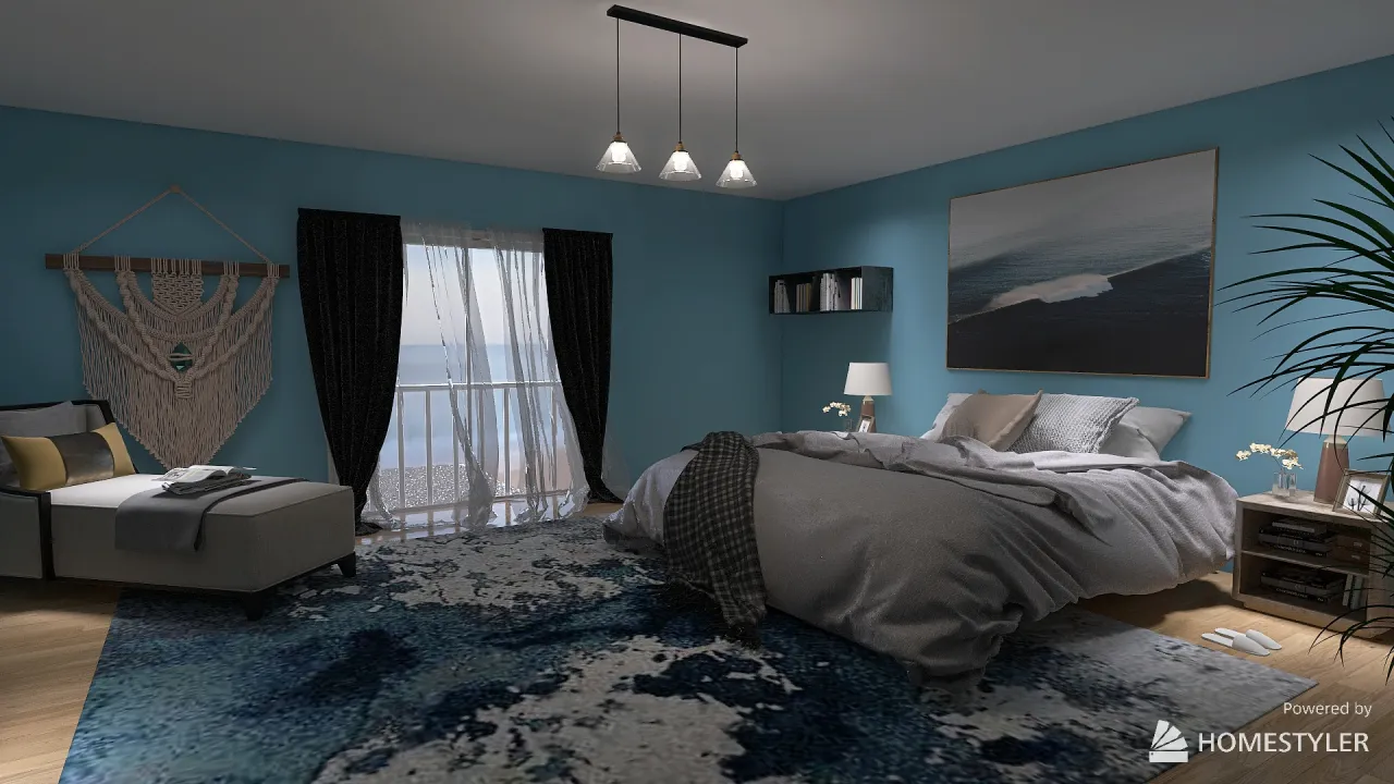 Bedroom 3d design renderings