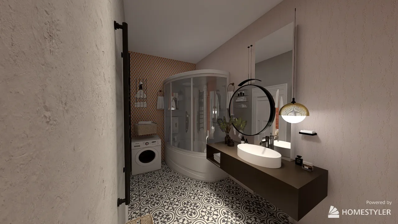 Bathroom 3d design renderings