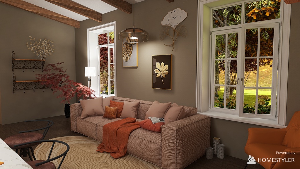 Autumn Hidaway 3d design renderings