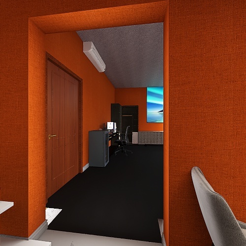 Room 1- Classic Black and White 3d design renderings