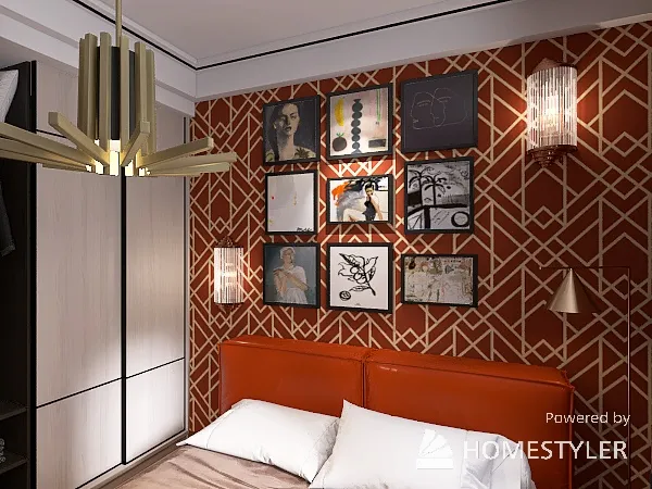 MasterBedroom 3d design renderings