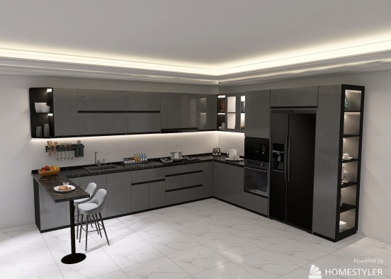 kitchen no-14 Design Rendering