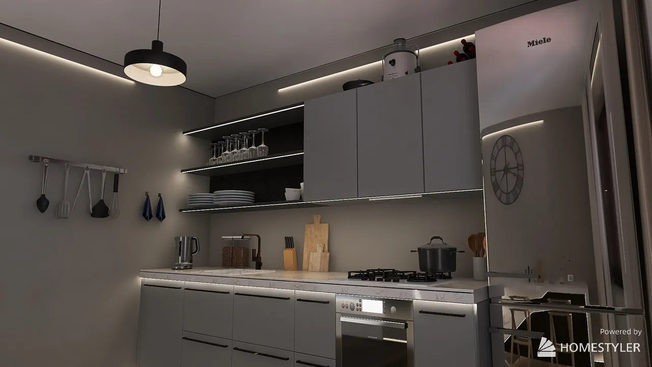 Kitchen 3d design renderings